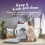 Slumberdown (Grey Printed Stripe, Single) Back to Uni Duvet & Pillow Bundle 8