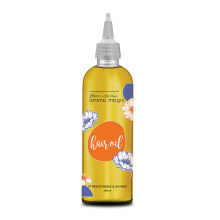 Aroma Magic Haarolie | 200 ml | met arganolie en bhringraj voor haargroei | Voedende olie voor een droge hoofdhuid | Versterkt de haarwortels en redu