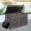 Large 1000 L Outdoor Storage Box, Waterproof, UV Resistant 5
