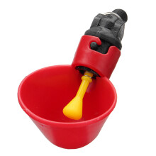 (1/2 inch) 1/2 / 3/4 Poultry Water Drinking Cups Chicken Hen Adjustable Automatic Drinker Drinks Holder