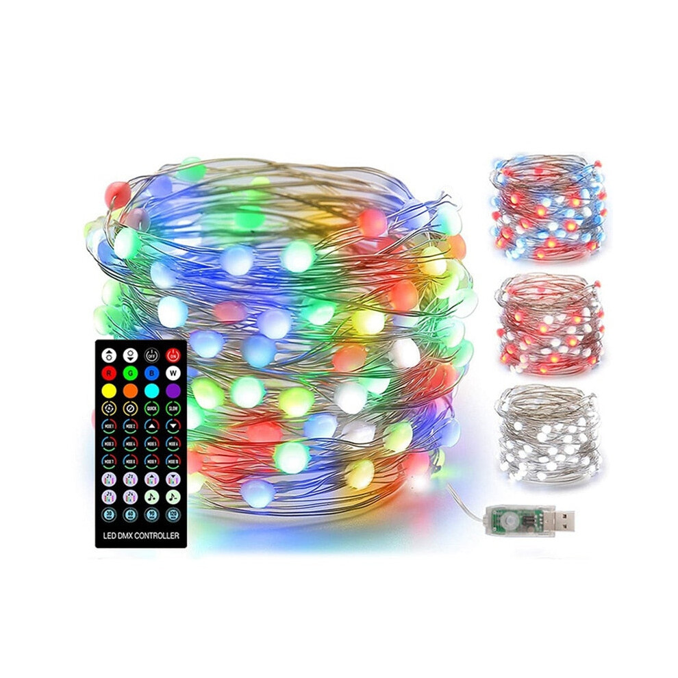 (5M) Outdoor Rope Lights LED Color Changing Tube String Strip Lighting Waterproof for Bedroom Gardens Camping Christmas