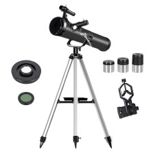 (Black) Reflective Astronomical Telescope Monocular HD For Space Stargazing
