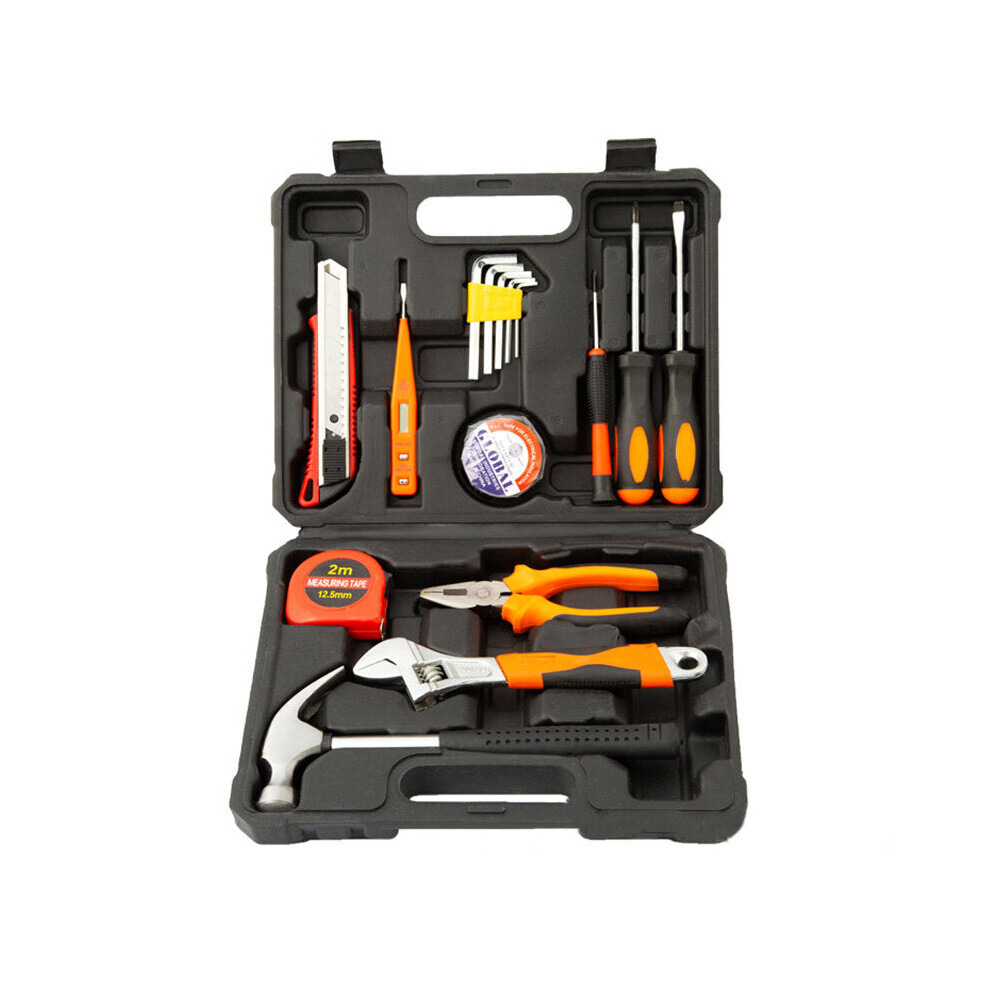(JG-816B 16PCS) 16/27PCS Home Repair Tool Set Insurance Gift Hardware Tool Set Car Set