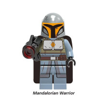 (Grauer Mandalorianer) 6 Teile/satz Star Wars Minifiguren Buliding Blocks Figuren Modell Spielzeug Kinder