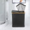 140L Lid Laundry Basket  with 2 Removable Laundry Bags 5