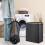 140L Lid Laundry Basket  with 2 Removable Laundry Bags 6