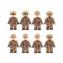 (Stil A) Elite-Streitkräfte-Minifiguren-Set – Militär- und SWAT-Bausteine für aktionsorientiertes