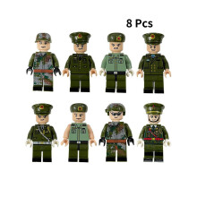 (Armee) Gebäude-Soldaten-Block-Set, Spielzeug-Swat-Armee-Marine-Luftwaffe-Militär-Actionfigur