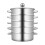 26cm 5-Layer Stainless Steel Steamer Suitable For Kitchen/Restaurant 1
