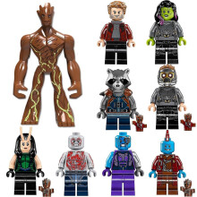 9 Stück Guardians Of The Galaxy Minifiguren Bausteinspielzeug