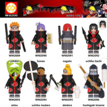 8 TEILE/SATZ Naruto Figur Fit Lego Baustein Kinder Spielzeug UK