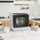 Homcom HOMCOM Worktop Dishwasher w/ 4 Place Settings 6 Programs, Silver Tone 1