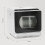 Homcom HOMCOM Worktop Dishwasher w/ 4 Place Settings 6 Programs, Silver Tone 5