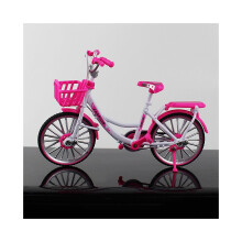 (Stadt Rosa) Legierung Simulation Fahrrad Modell Ornamente Mini Fahrrad Spielzeug Modell Sammlung Geschenke