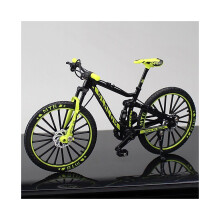 (MTB Grün) Legierung Simulation Fahrrad Modell Ornamente Mini Fahrrad Spielzeug Modell Sammlung Geschenke