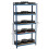 (Blue, 2 Bay) 5 Tier Storage Shelves Large Adjustable Units 9