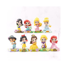 Detaillierte PVC-Figur der klassischen Märchenprinzessin Ariel Blind Box Garden Dream Series