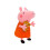 (Papa) 50 cm großes Plüschtier Peppa Wutz 2