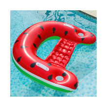Wassermelone schwimmende Rückenlehne, Entwässerung, aufblasbarer Lounge-Stuhl, Wasserpark