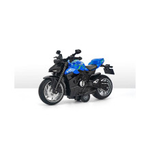 (Blau) Rückgabe-Ducati-Motorradmodell mit Lichtern, cooles Spielzeug, modisch und gutaussehend