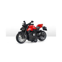 (Rot) Ducati Return Motorradmodell mit Lichtern, cooles Spielzeug, modisch und gutaussehend