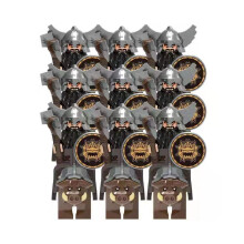 (Azog Wildschweinreiter) Herr der Ringe Zwerg Gondor Rohan Minifiguren