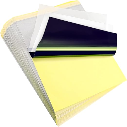 LIUMATE Tattoo Transfer Paper 100 She 4 Layer
