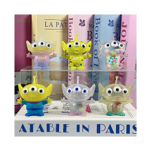 6 Stück Story Toy Alien Puppe Spielzeug Modell Dekoration Animation Cartoon PVC Material