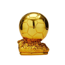 (15 cm) Qatar Ballon 2022 Dor Trophy Ornament Erinnerungsstück Souvenir Fußball Fußball Geschenk