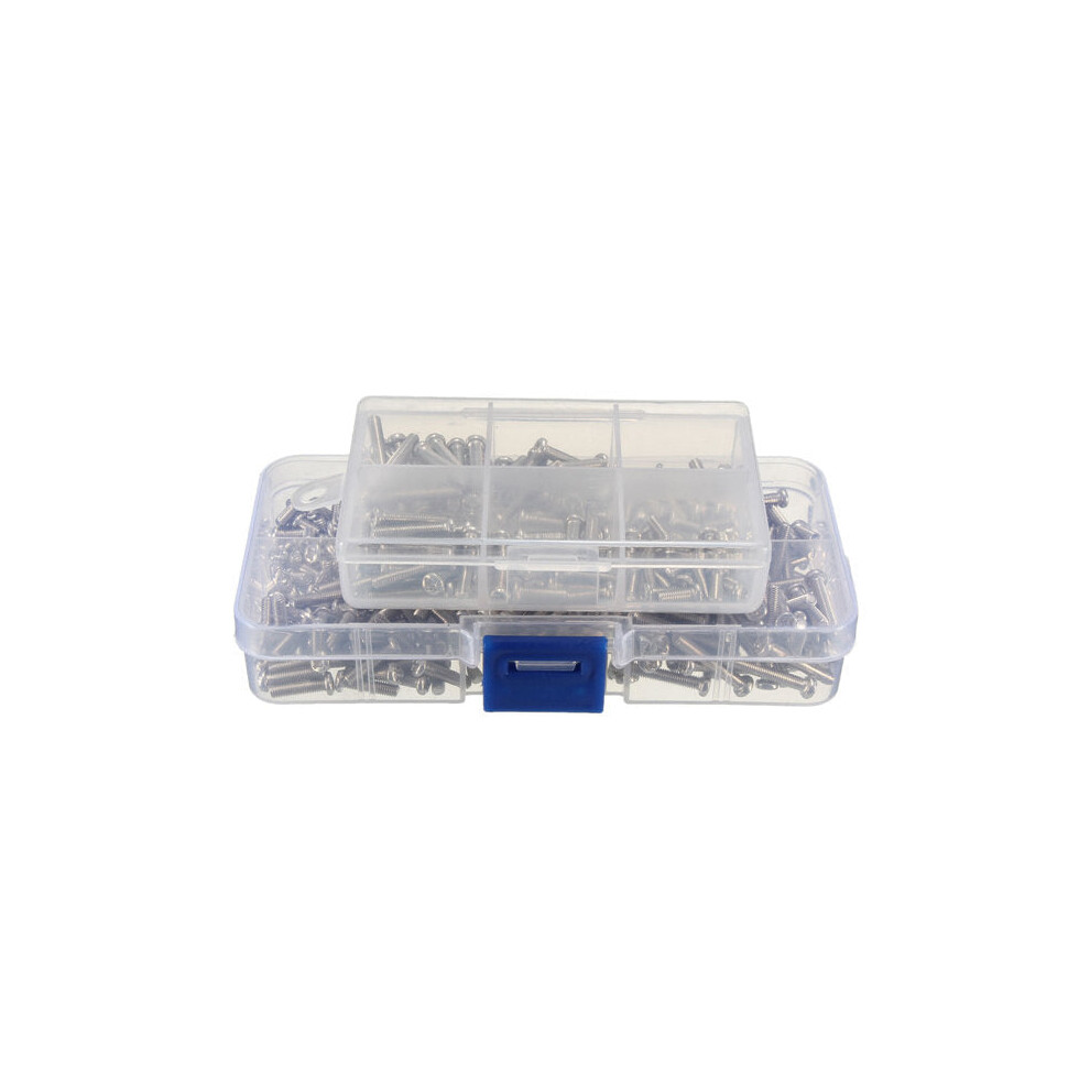 300pcs/120pcs M3 Stainless Steel Button Philip Head Socket Cap Screw Assortment Kit-image-OPC-PGPPDTN-NEW