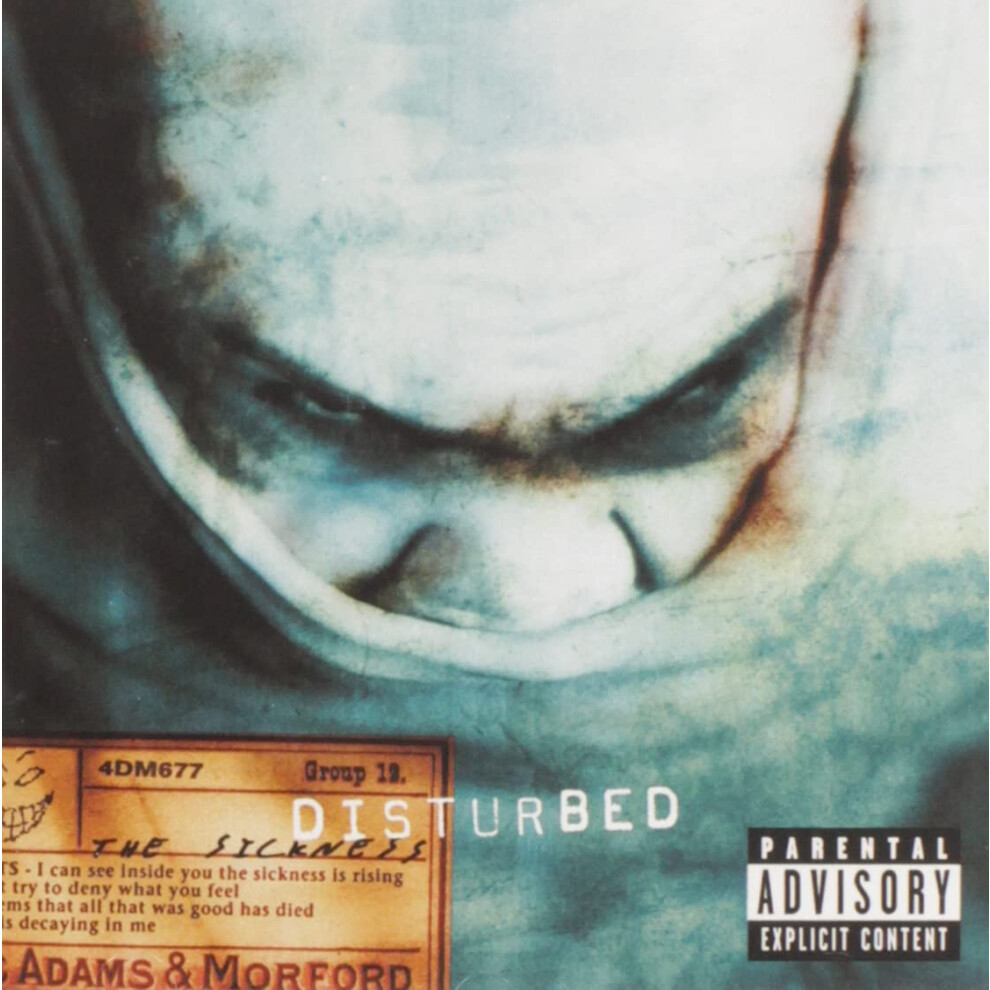 Disturbed 'The Sickness' Lp Vinyl Black