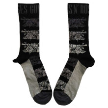 Guns N' Roses 'Monochrome Pistols' (Black) Socks (One Size = UK 7-11)