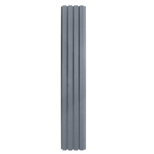 (Grey) WPC Composite Cladding Boards x 4 Co Extrusion Wall Slatted Panels