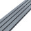 (Grey) WPC Composite Cladding Boards x 4 Co Extrusion Wall Slatted Panels 13