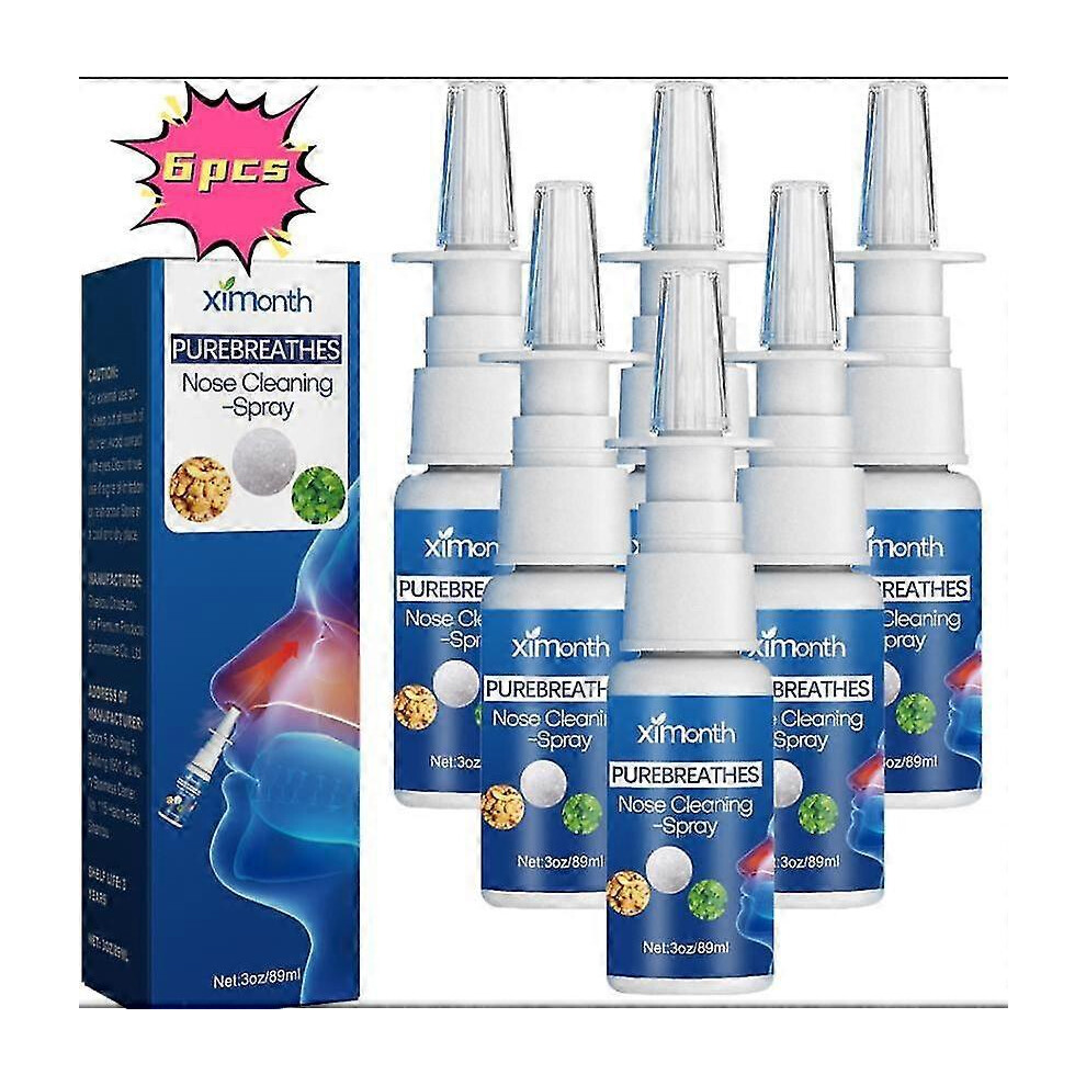 Ximonth Nasal Cleansing Spray Relieves Nasal Congestion, Runny Nose, Snoring And Nasal Discomfort Care Spray Snoring & Sleep Apnea Aids