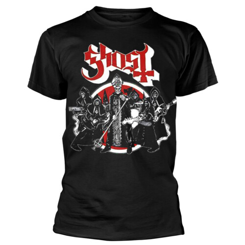 Ghost Ghost 'Road To Rome' (Black) T-Shirt