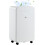 Homcom HOMCOM 10L/Day Protable Quiet Air Dehumidifier with Purifier, Timer, 5 Modes 8