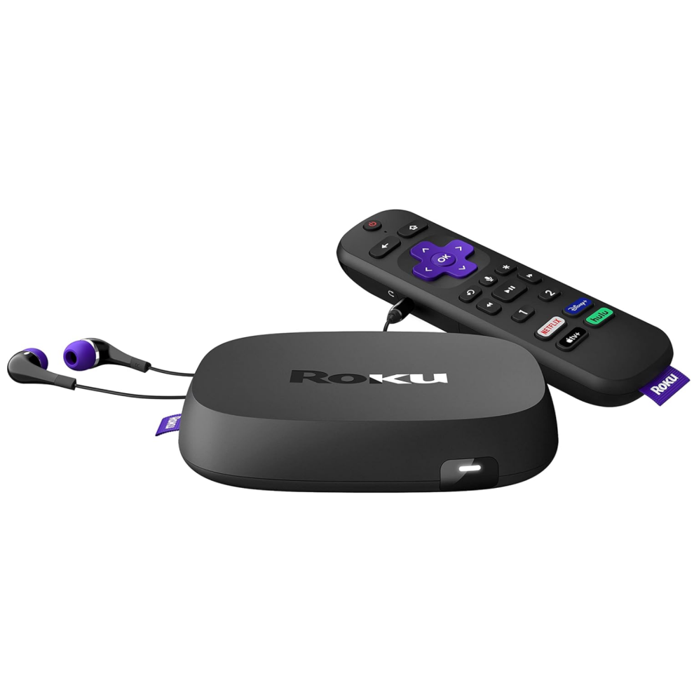 ROKU STREAMING MEDIA PLAYER ULTRA (2020) 4800R BLACK