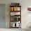 (Red, Single) 5 Tier Storage Shelves Large Adjustable Units 4
