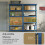 (Blue, 4 Bay) 5 Tier Storage Shelves Large Adjustable Units 3