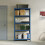 (Blue, Single) 5 Tier Storage Shelves Large Adjustable Units 4