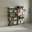 (Black, 2 Bay) 5 Tier Storage Shelves Large Adjustable Units 1