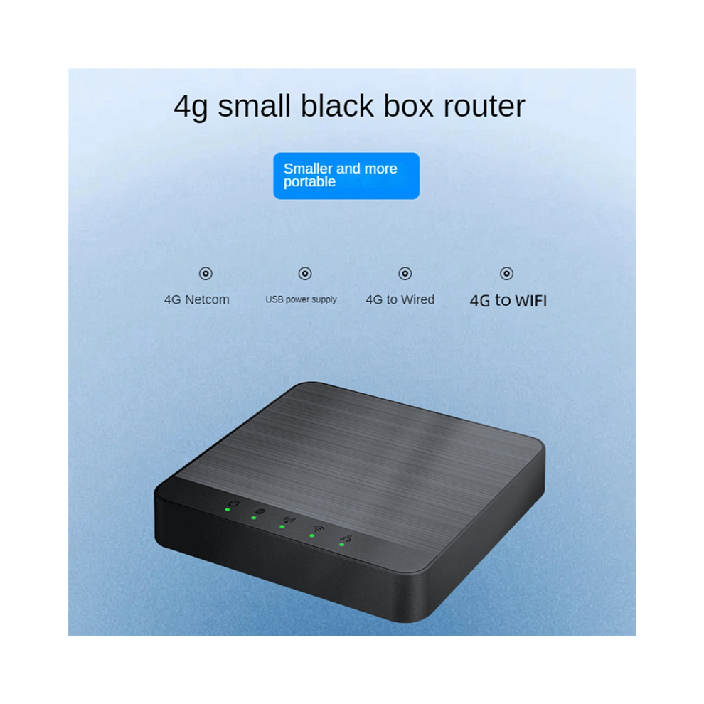 4G Wireless Lte Internet Router With Sim Card Slot Unlocked Mobile Hotspot Modem Wifi Typec Port 300Mbps Wireless Lan 4851067691481