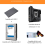 A09 Θήκη υπολογιστή HTPC Mini ITX Gaming PC Chassis Desktop USB2.0 Home Black 10