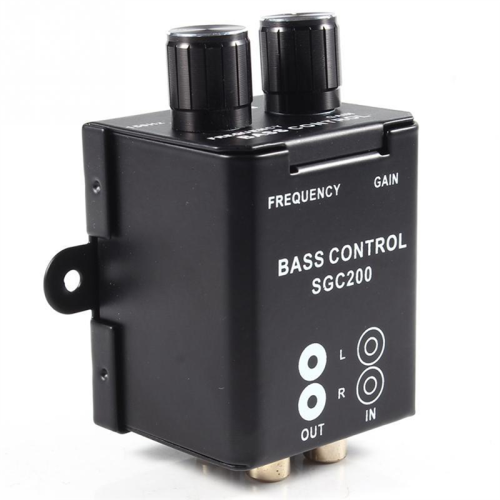 Auto-afstandsbediening Versterker Subwoofer Audio-equalizer Crossover Basregelaar 4 1