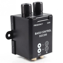 Auto-afstandsbediening Versterker Subwoofer Audio-equalizer Crossover Basregelaar 4