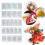 Molecular Cuisine Plating Silikonform 5er-Pack Blätter Silikonform Fondantform Spitzenmatte Kuchenform 3