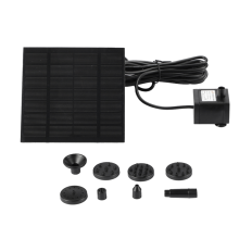 Pompa solare per acqua, pannello solare, pompa per fontana, piscina, laghetto, giardino, irrigatore per bagno per uccelli, laghetto, giardino