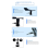 30M/S Polycarbon Wind Speed Direction Sensor Weather Station Outdoor 3 Cup Anemometers Sensor Output 0-5V 9
