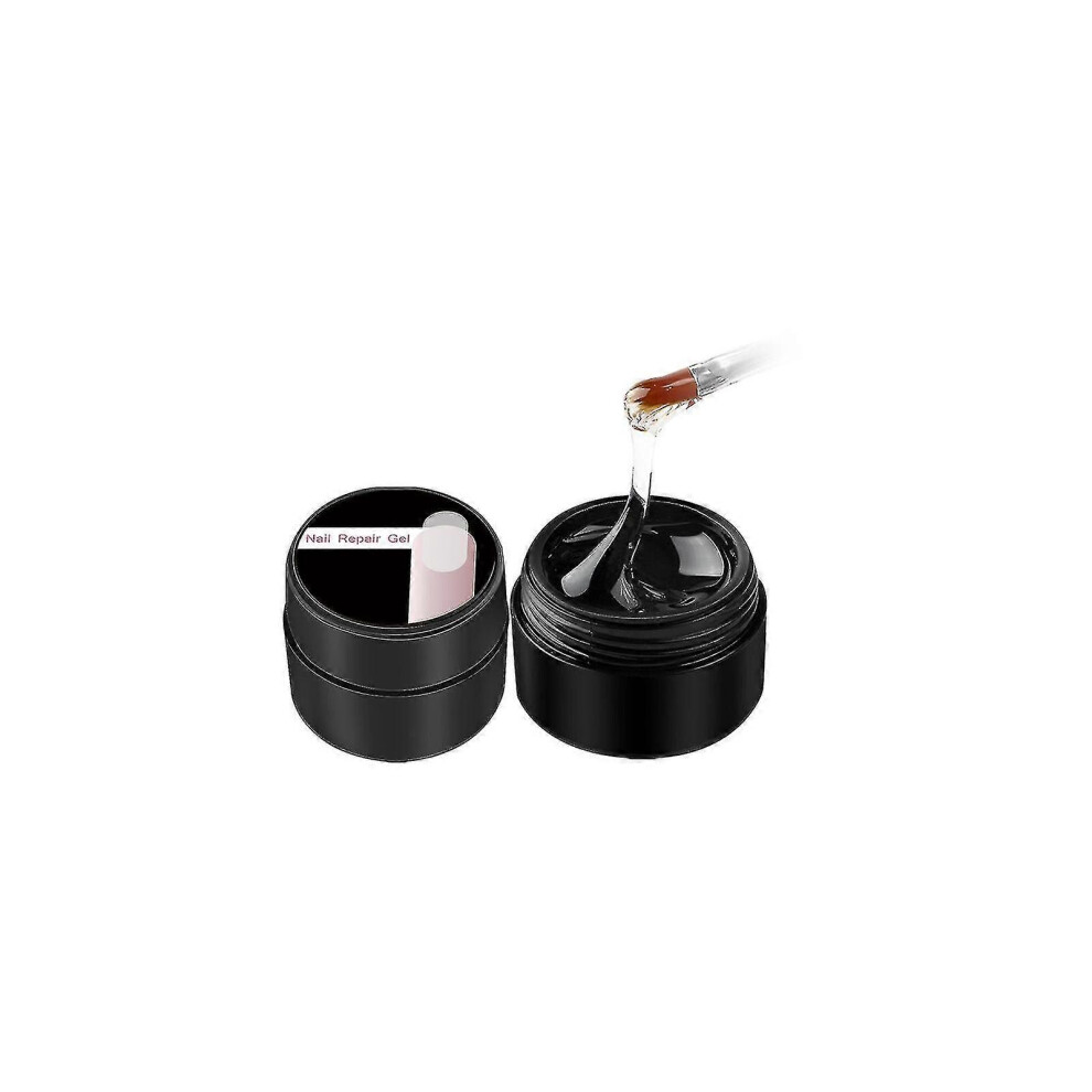 Jaysuing Fiber Extension Glue Set Burst Nail Glue Nail Anticracking Manicure Nail Phototherapy Extension Glue   20ml